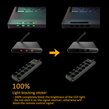 Load image into Gallery viewer, Abdunklungsfolie Blockiert 100% der LED-Leuchten.Lichtdimmer Folie dimmt 60-80% des Lichts.