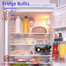 Load image into Gallery viewer, E14 LED Bulbs 2W, Equivalent to 20W-25W Halogen Bulb, SES Fridge LED Light Bulbs,Refrigerator lamp, Cooker Hood Bulbs, 140 LM, 2700K Warm White (4-Pack)